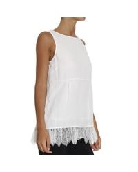 Patrizia Pepe | White Top | Lyst