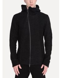 The Viridi-anne - Black Zip Hoodie for Men - Lyst
