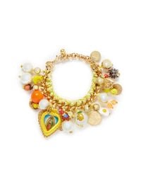 Venessa Arizaga | Multicolor 'meet Me In The Tropics - Banana' Bracelet | Lyst
