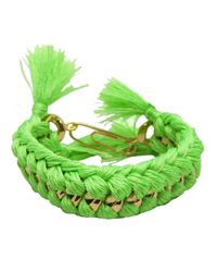 Aurelie Bidermann | Green 'do Brasil' Bracelet | Lyst