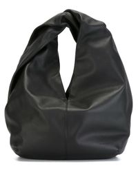 J.W.Anderson - Black Twist Leather Shoulder Bag - Lyst