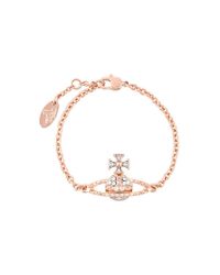 Vivienne Westwood | Metallic Logo Charm Bracelet | Lyst