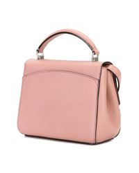 lyst bally tote in pink lyst bally tote in pink