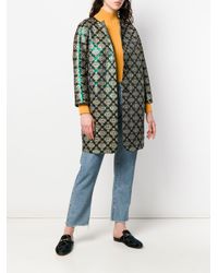 Max Mara Jas Met Print in het Green