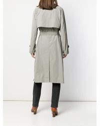 Woolrich Green Klassischer Trenchcoat