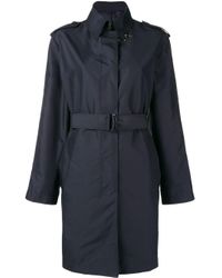 Gabardina con cinturón Fay de color Blue