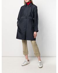 Gabardina con cinturón Fay de color Blue