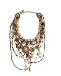 Erickson Beamon | Metallic Stratosphere Multi Tier Necklace | Lyst