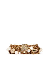 Lulu Frost | Metallic Bord La Mer Multi-chain Bracelet | Lyst