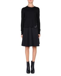 Dorothee Schumacher - Black Cutting Edge Pullover O-neck 1/1 - Lyst