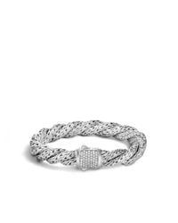 John Hardy | Metallic Classic Chain Medium Flat Twisted Chain Bracelet | Lyst