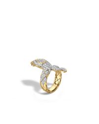 John Hardy | Metallic Legends Cobra Ring | Lyst