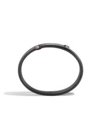 John Hardy | Black Classic Chain Small Coil Bracelet | Lyst