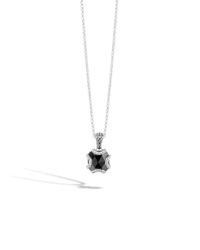 John Hardy | Black Classic Chain Pendant | Lyst