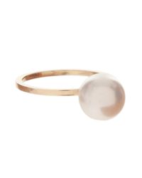Sophie Bille Brahe White Lisa Grande Pearl Ring