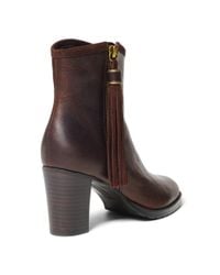 Ralph Lauren | Brown Carah Tassel Boot | Lyst