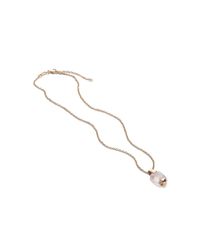 Ferragamo - Pink Vara Necklace - Lyst