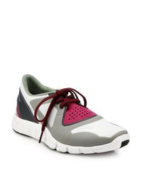 Adidas By Stella McCartney | Gray Alayta Stud Sneakers | Lyst