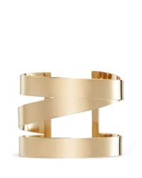 Isabel Marant | Metallic Three Line Brass Cuff | Lyst