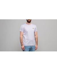 Norse Projects Purple Niels Multi N Logo Tee Heather for men