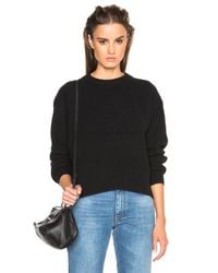 Acne - Black Java Rib Sweater - Lyst