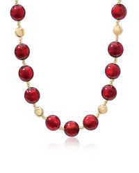 Antica Murrina - Red Frida - Murano Glass Bead Necklace - Lyst