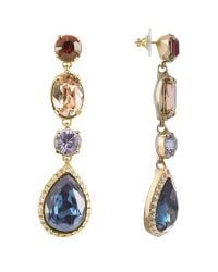 AZ Collection - Blue Multicolor Drop Earrings - Lyst