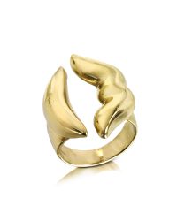 Bernard Delettrez | Metallic Mouth Bronze Ring | Lyst