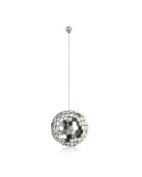 MM6 by Maison Martin Margiela - Metallic Silver Tone Disco Ball Mono Earring - Lyst