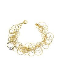 Orlando Orlandini - Pink Scintille - Diamond 18k Rose Gold Bracelet - Lyst