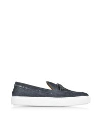 Fratelli Rossetti - Blue Denim Slip On Sneaker for Men - Lyst
