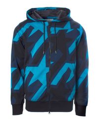 Vivienne Westwood - Blue Savage Hoody Navy Startooth for Men - Lyst