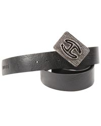 Just Cavalli | Black Roberto Cavalli Men's Belt for Men | Lyst