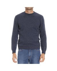 Ermenegildo Zegna | Blue Men's Sweater for Men | Lyst
