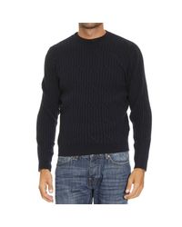 Ermenegildo Zegna | Blue Men's Sweater for Men | Lyst