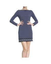 MICHAEL Michael Kors | Blue Dress Woman | Lyst