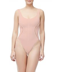 GOOD AMERICAN - Multicolor Compression Tank - Lyst