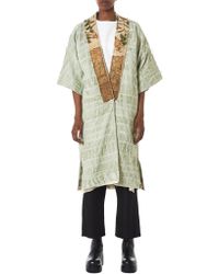 By Walid - Multicolor 'aikiko' Threaded Kimono - Lyst