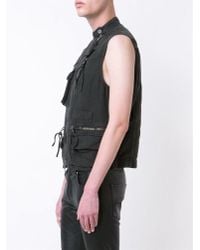 Haider Ackermann - Multicolor Stonewashed Cotton Gilet for Men - Lyst
