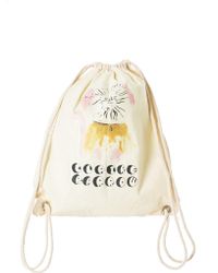 Claire Barrow - Multicolor Graphic Gym Knapsack - Lyst