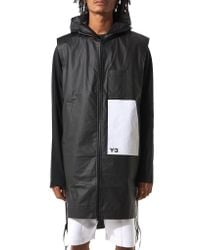 Y-3 | Black Windbreaker Vest for Men | Lyst