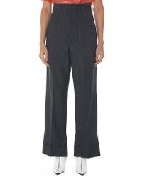 Toga - Multicolor Pinstriped 'tropical Wool' Pant - Lyst