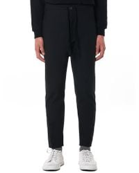Jan Jan Van Essche - Black Single-piece Buff Cotton Trousers for Men - Lyst