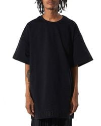 Juun.J | Black Oversized Tee for Men | Lyst