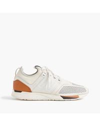 New Balance | White 247 Luxe Sneakers for Men | Lyst