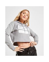 Jameson Carter Gray Paint Stripe Overhead Hoodie