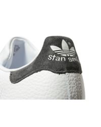 lyst adidas originali stan smith di pelle in bianco per gli uomini. lyst adidas originali stan smith di pelle in bianco per gli uomini.