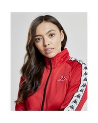 Kappa Red Banda Tape Track Top
