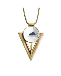 Jenny Bird | Metallic Bowie Pendant | Lyst