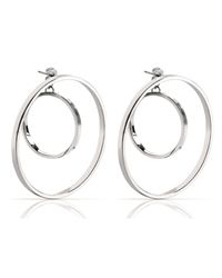 Jenny Bird | Metallic Rise Hoops | Lyst